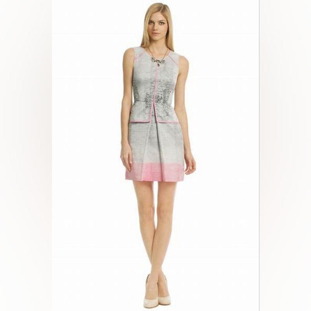 Sachin + Babi Pink Gravel Sheath Dress